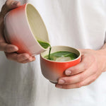 Matcha Schale - Farbverlauf
