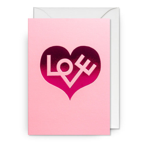 Grußkarte Love Heart