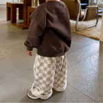 Kinderhose CHECKERED - sand