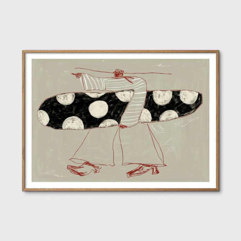 Poster SAM AT THE SEA 50x70 cm