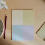 Notizblock COLOR BLOCK Pastell