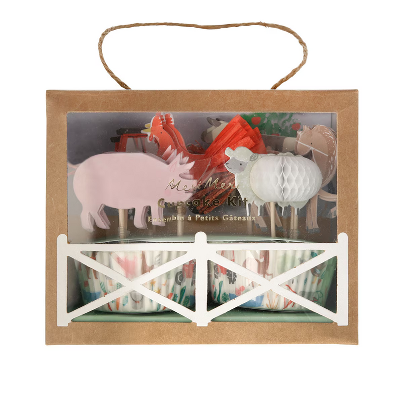 Cupcake-Set ON THE FARM