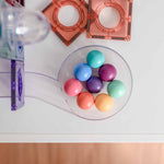 106 pc PASTEL Ball Run Pack EU | Connetix