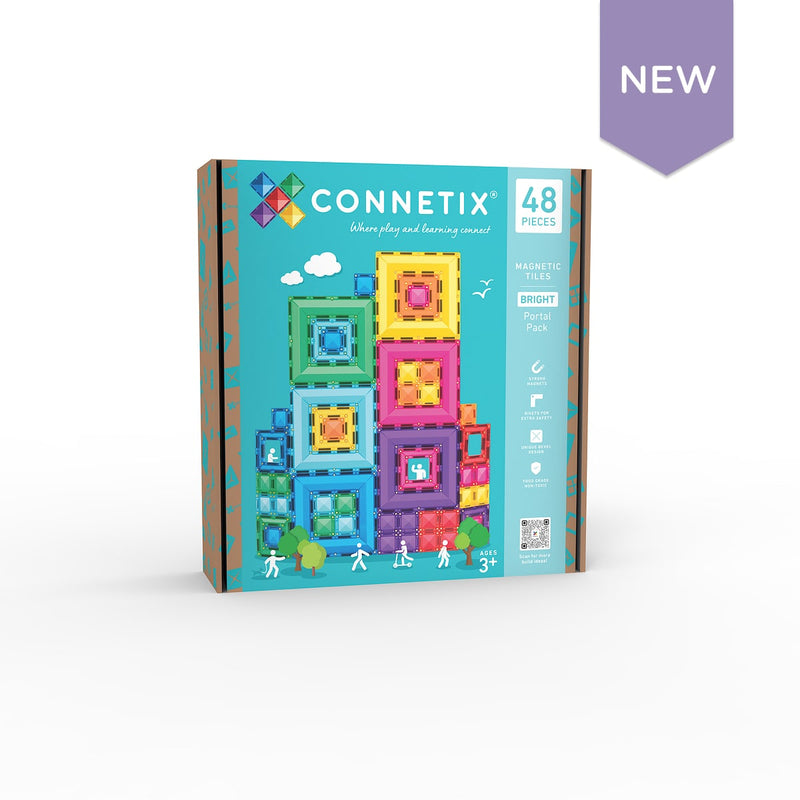48 pc Bright Portal Pack | Connetix