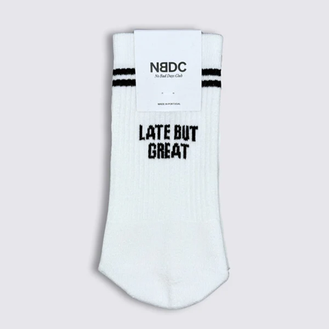 Socken LATE BUT GREAT