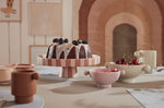Tortenplatte Toppu - Large - Caramel/Rose