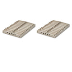 Klappbox "Weston" medium 2er Pkg Sandy