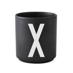 ABC Cups Schwarz - Design Letters