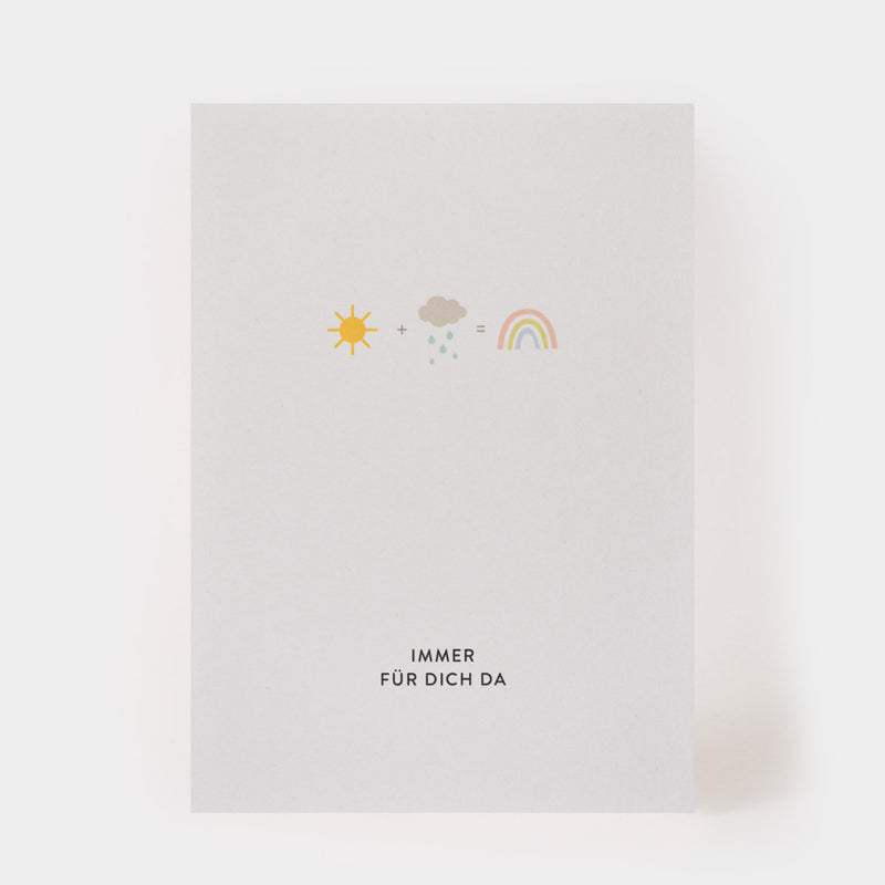Postkarte "Für dich da"