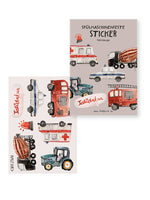 Spülmaschinenfeste Sticker FAHRZEUGE | Pocket Edition