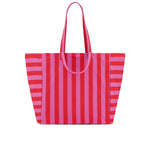 Tasche Elisa - Orchidee/Tomate gestreift