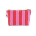 Kleine Kulturtasche -  Orchidee/Tomate