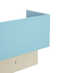 Wandlampe ARTE Blau/Sandfarben
