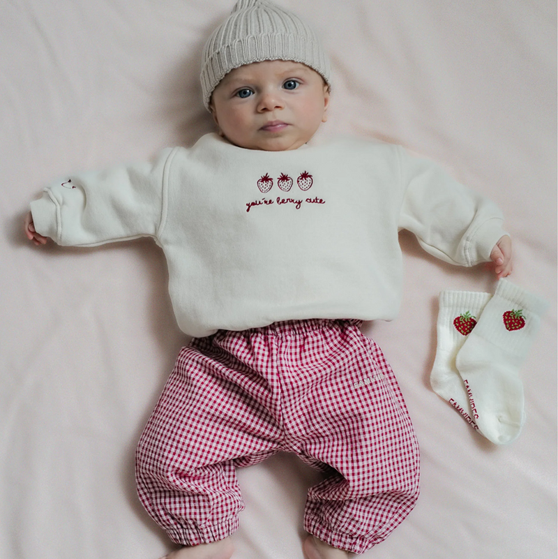Baby Sweatshirt Famvibes Berry