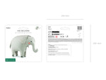 stehender Folienballon ELEFANT