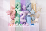 Folienballon Herz 45cm - Hellbeige