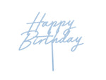Happy Birthday CAKE TOPPER versch. Farben