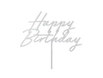 Happy Birthday CAKE TOPPER versch. Farben