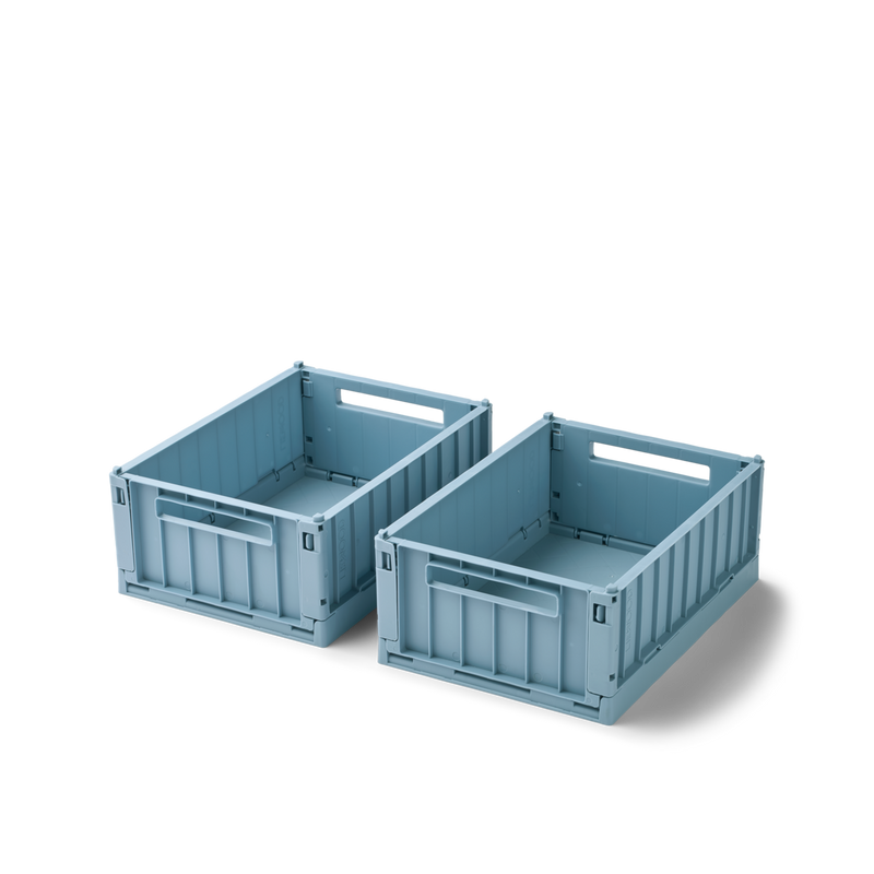 Klappbox WESTON small 2er Pkg Beach Blue