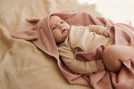 Hooded towel - Albert Hase dumbo grey