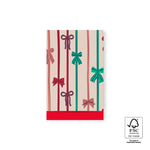 X-mas Geschenktüten - Bow Parade Beige - Red