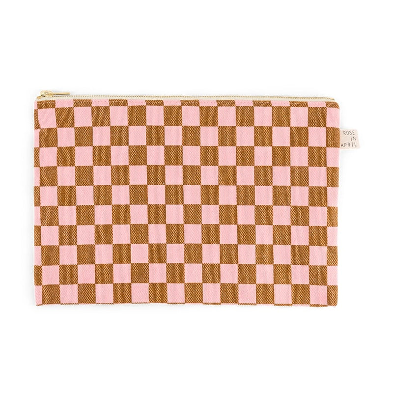 Pouch L - Caramel &amp; Rose