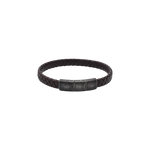 Männer Lederarmband TWIST BROWN