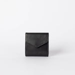 Geldtasche GEORGIES - schwarzes Leder