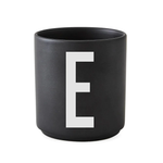 ABC Cups Schwarz - Design Letters