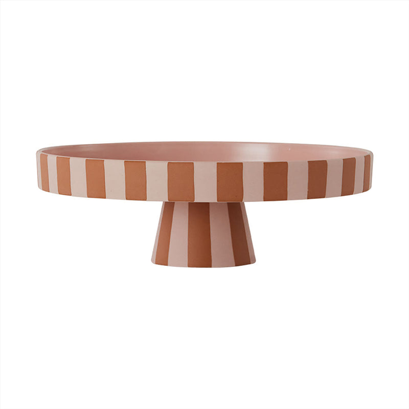 Tortenplatte Toppu - Large - Caramel/Rose