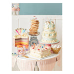 Pastell Swirl Kerze